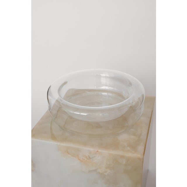 Vintage Floating Glass Bowl For Sale - Image 11 of 11