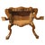 19th Century Portuguese Baroque Hand-Painted and Carved Side Table - 24" For Sale - Image 9 of 12