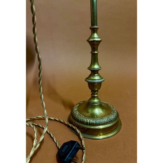 Vintage Table Lamp in Bronze, 1920 For Sale - Image 10 of 12