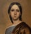 Neoclassical European School Portrait of a Woman, Oil on Canvas, 19th Century For Sale - Image 3 of 7