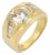 Vintage Gia 2.43 Round Brilliant Cut Diamond 18k Yellow Gold Engagement Ring, Size 7.75 For Sale