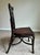 Vintage Hollywood Regency Faux Bamboo Chippendale Side Chair For Sale - Image 4 of 12