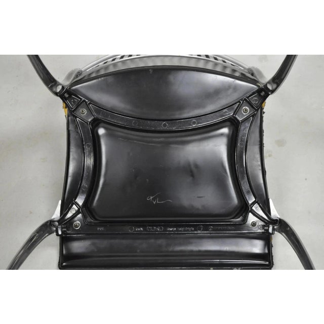 Mid 20th Century Coro Luigi Origlia Italian Modern Sculpted Aluminum Dining Chairs - Set of 6 For Sale - Image 11 of 13