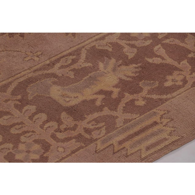 Antique Indochinese Samarkand Rug, Mauve With Rare Pictorials - Rug & Kilim For Sale In New York - Image 6 of 8