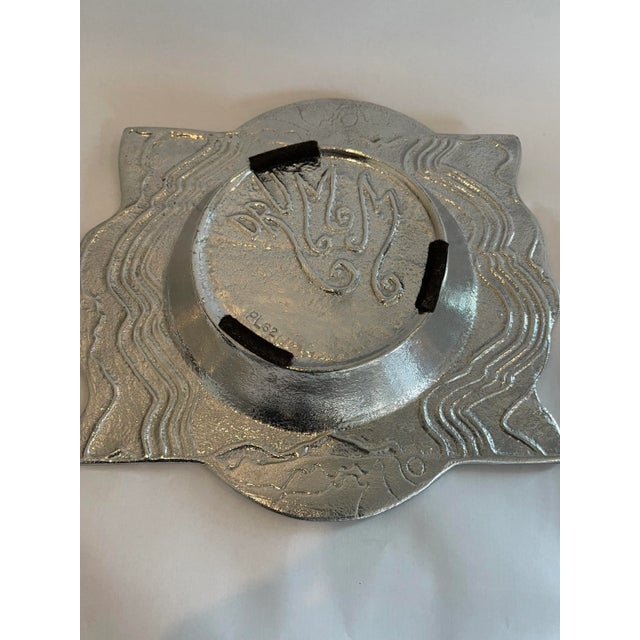 1980s 1980s Drumm Ruffle Platter For Sale - Image 5 of 6