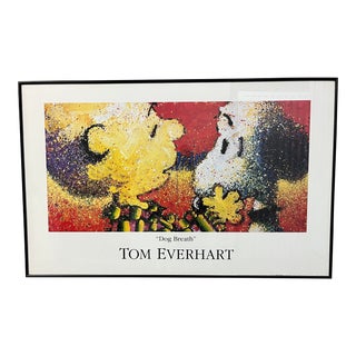 Early 21st Century Dog Breath by Tom Everhart Custom Frame Original Poster. For Sale