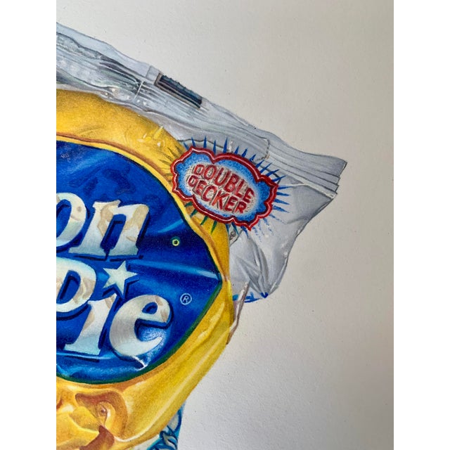 'Moon Pie' Original Framed Drawing For Sale - Image 4 of 6