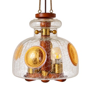 Modernist Pendant Light, 1970s For Sale