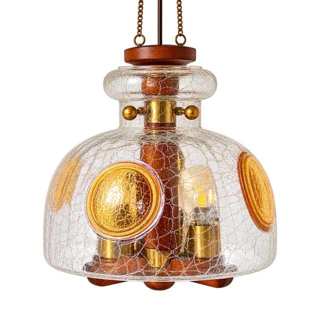 Modernist Pendant Light, 1970s For Sale