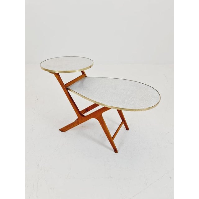 Large Mid-Century Minimalist German Plant Stand from Opal, 1950s For Sale - Image 5 of 17