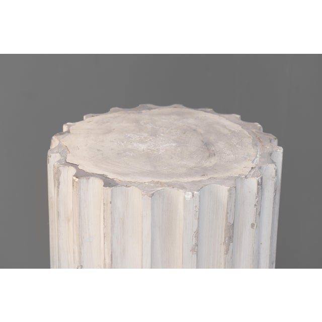 1930s Vintage Plaster Column, 1930s For Sale - Image 5 of 9