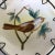 Hand Painted Birds on Porcelain Plates in Floral Pattern Wire Frame - Set of 3 For Sale - Image 9 of 13