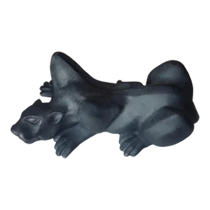 Mid-Century Black Panther Coffee Table Sculptural Base
