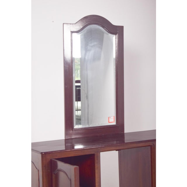 Vintage Portuguese Dressing Table with Mirror, 1920s For Sale - Image 6 of 12