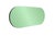 Transitional Balducci Oval Emerald Green Mirror Short For Sale - Image 3 of 10