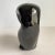 1960s Mid Century Modern 1960s Black Ceramic Owl Statue For Sale - Image 5 of 8