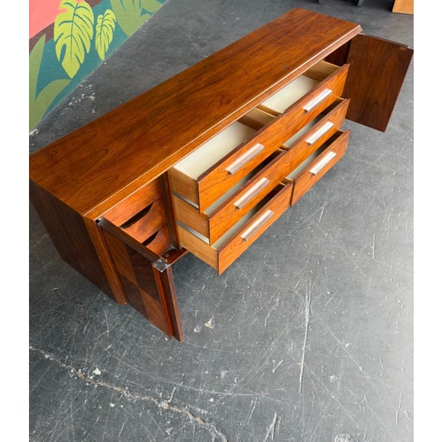 Lane Brutalist Credenza For Sale - Image 16 of 16