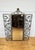 Metal Antique Brass Wall Mirror with Ornate Hinged Doors, 1950s For Sale - Image 7 of 11