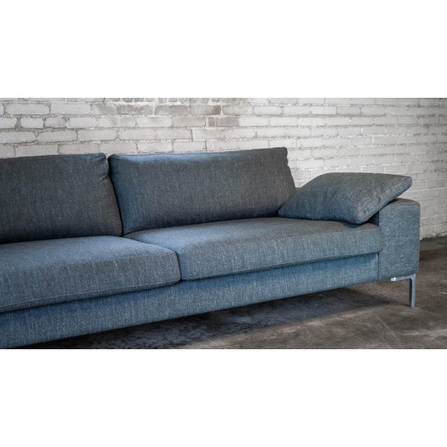 Mid-Century Modern Design Within Reach Arena Sofa by Dag Hjelle for Lk Hjelle For Sale - Image 3 of 16