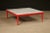 Wood Restored Carrara Marble Coffee Table by Maison Jansen, c. 1940s, Signed For Sale - Image 7 of 12