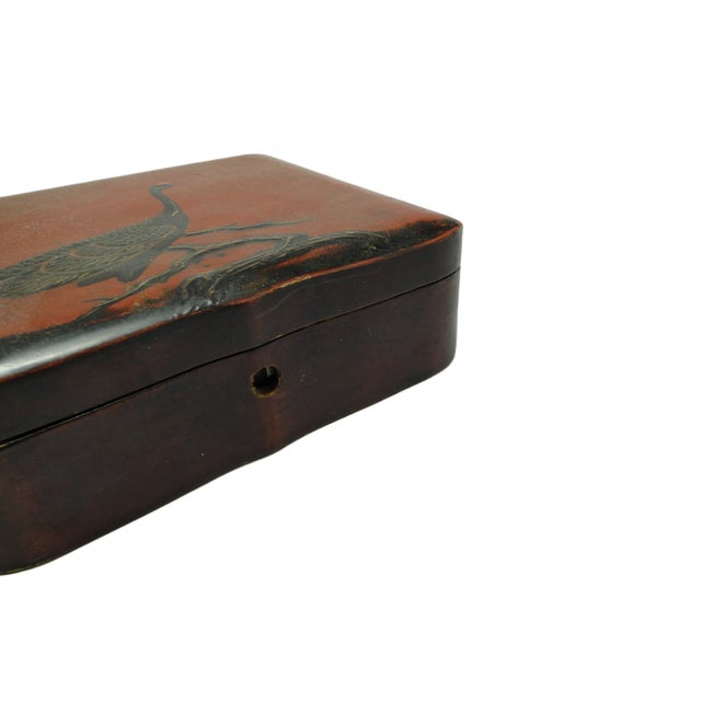 Japanese Lacquerware Box, 1920s For Sale - Image 12 of 13