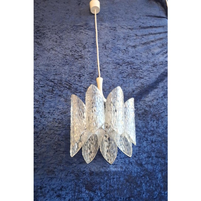 Vintage Ceiling Lamp with Cream-Colored Plastic Mount, 1970s For Sale - Image 6 of 9