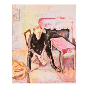 1948 After Othon Friesz, "Portrait of Fernand Fleuret" Second Edition Offset Lithograph