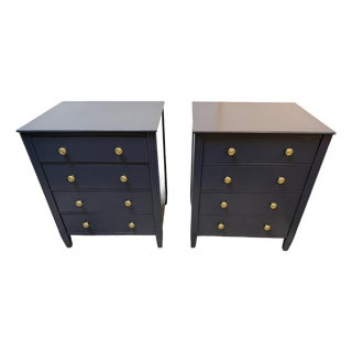 Ballard Designs Sidney Nightstands, Pair For Sale