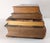 Mid-Century Faux Leatherbound Book Decorative Box, French or English For Sale - Image 4 of 13