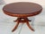 Jonathan Charles Buckingham Mahogany & Satinwood Oval Dining Table For Sale - Image 17 of 18