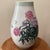 Vintage Large Porcelain Qing Dynasty Famille Rose Hand Painted Peonies Vase With Stylized Calligraphy For Sale - Image 12 of 12