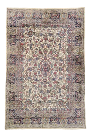 Vintage Persian Kerman Palace Rug, 11'09 X 17'08