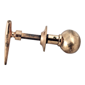 Art Deco Lever & Oval Door Knob Set