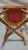 Wood Late 20th Century Vintage Red French Bistro Chair For Sale - Image 7 of 8