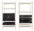 Mulligan Bookcases by Essential Home, Set of 2 For Sale