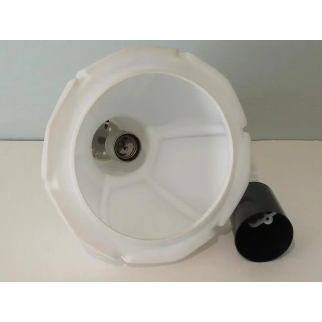 White Opaline Hanging Lamp from Glashütte Limburg, Germany, 1960s For Sale - Image 12 of 17