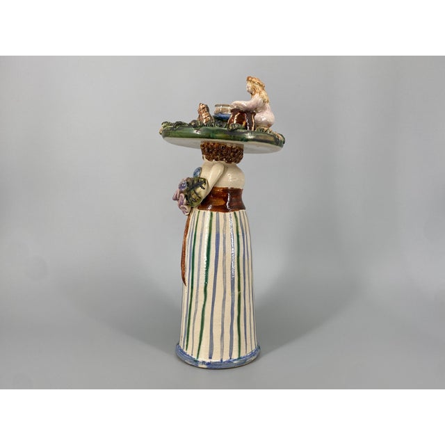 1970s Annette Ody, Studio Ceramic Figure, 1970s, Ceramic For Sale - Image 5 of 15