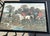 Black Vintage Mid 20th Century English Hunting Scene Folding Snack Trays With Stand- Set of 4 For Sale - Image 8 of 12