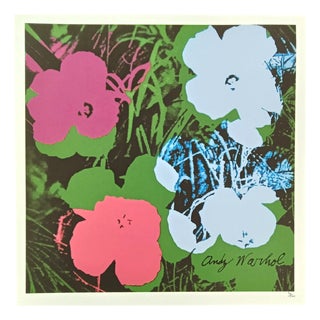 CMOA after Andy Warhol, Flowers, 1980s, Limited Edition Lithograph For Sale