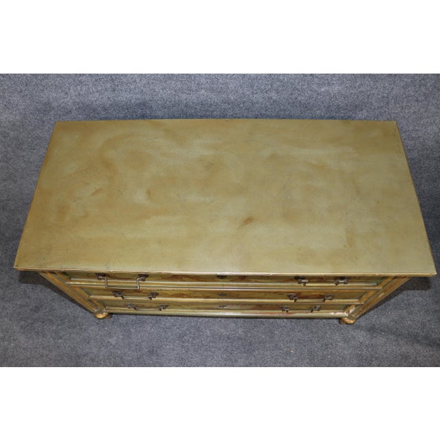 Maison Jansen Pair of Chinoiserie Maison Jansen Attributed French Directoire Commodes For Sale - Image 4 of 10