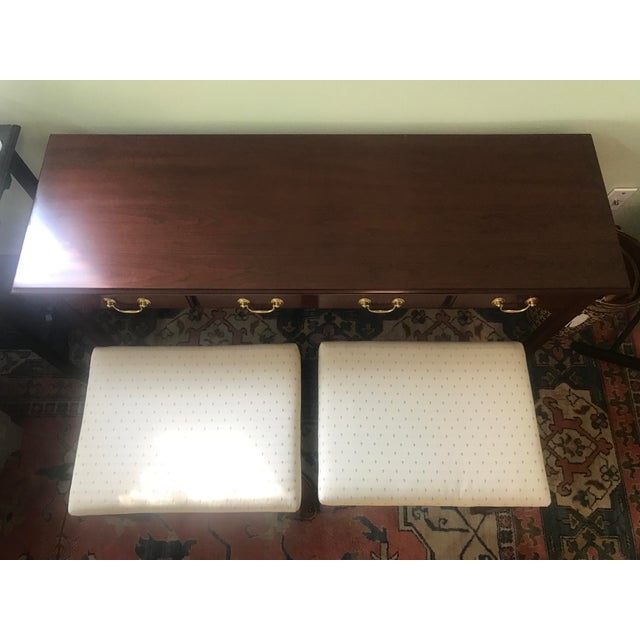 Harden Furniture Sofa Table & Nesting Stools Set of 3 Chairish