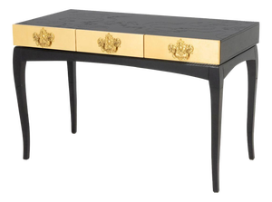 Boca Do Lobo Black Lacquer Console Table