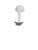 19th Century English Victorian Blue and White Ladle For Sale - Image 4 of 4