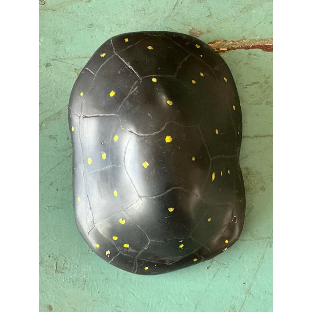 Vintage Italian Scagliola Pigmented Plaster Turtle Shell For Sale - Image 9 of 12