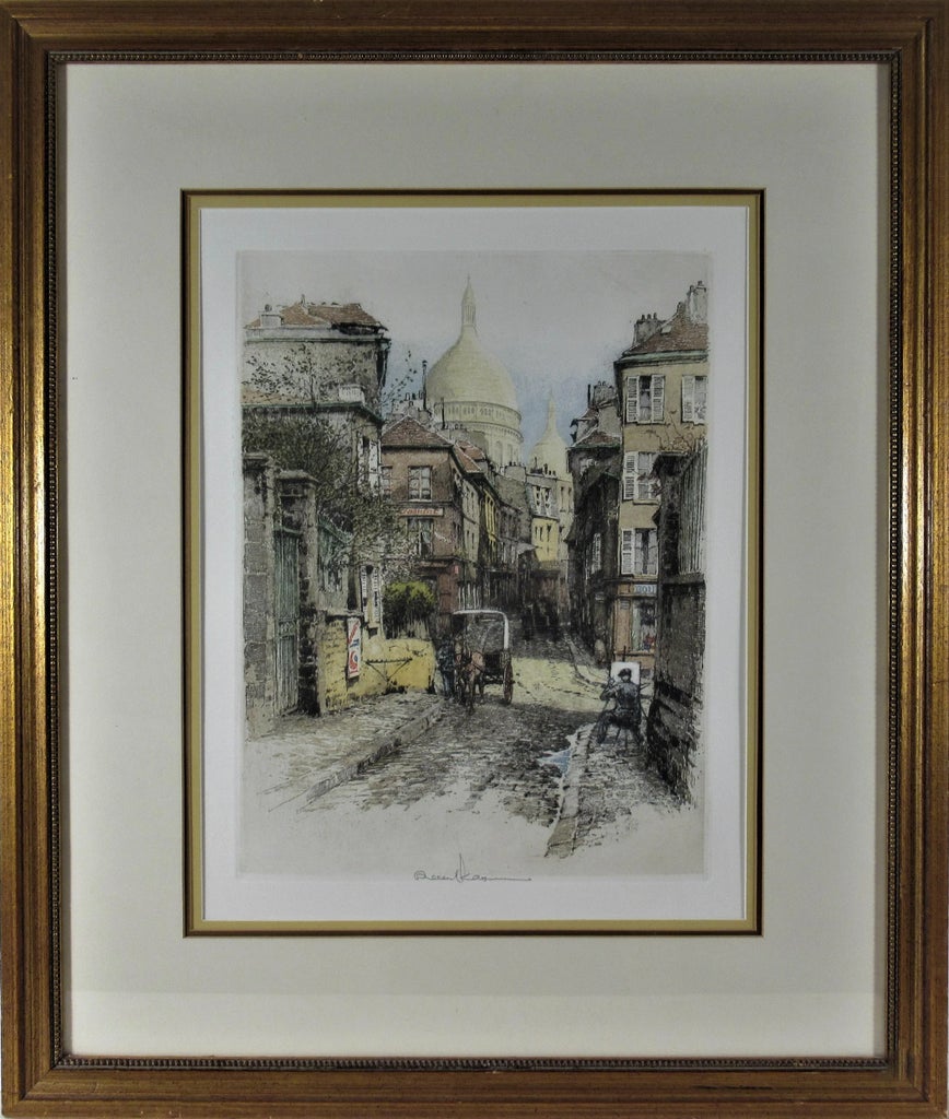 Robert Kasimir, Paris, Montmartre, Le Sacre Coeur, Circa 1970