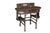 An exceptional and rare example of early 20th-century American furniture, this petite writing desk or dressing table...