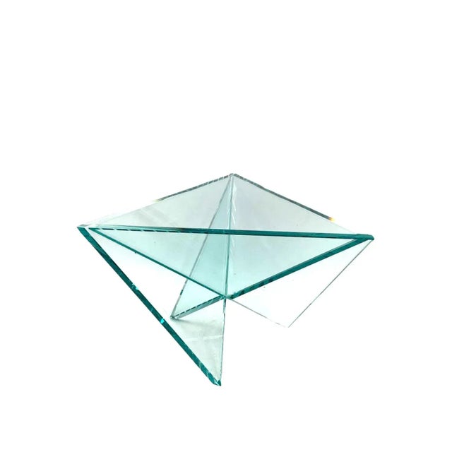 Postmodern Molded Glass Bowl / Centerpiece, Rsvp Italy 1980s For Sale - Image 4 of 12