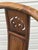 Chestnut Pair Fine Antique Carved Chinese Horseshoe Lounge Chairs For Sale - Image 8 of 12
