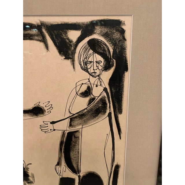 Helen Webber Original Painting in Gallery Frame For Sale - Image 4 of 9