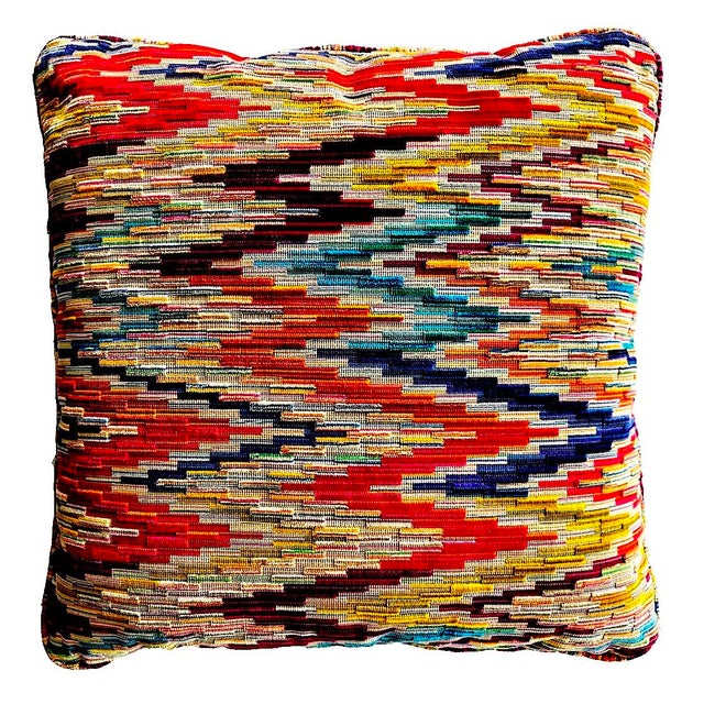 Offered are carved velvet pillows from the couture line of Kravet fabrics. Featuring rich and vibrant shades of magenta,...